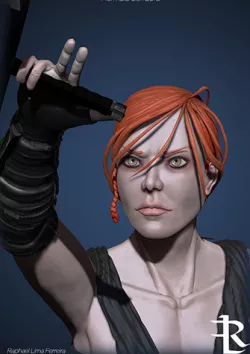 Mermaid Sith Lord - Pinshap Character Modeling Contest