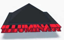 Mini Illuminati pyramid