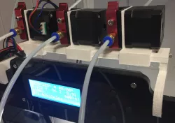 Mounting for 3 stepper motors for diamond head with ANET A8 & AM8