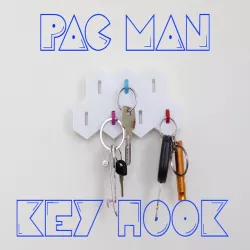PAC-MAN ghost key holder