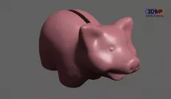Piggy Bank (Edited 3D Scan)