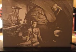 Princess Leia Slave scene Lithophane