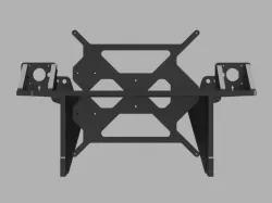 Printable Real size Prusa I3 frame