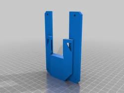 Qidi X-Plus & X-Max Carriage BMG Extruder & Dragon or V6 Hot-End Mod