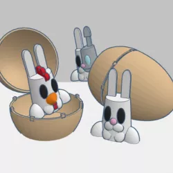 Rabbit surprise Egg