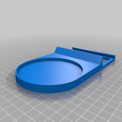 Rauchmelder Halterung / Smoke Detektor Mount for Anycubic i3 Mega (Hekatron Rauchmelder Genius PLUS X)
