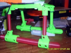 Redesigned landing skid set for Twister Quattro-X Drone