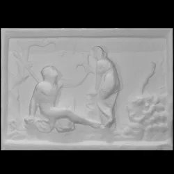 Relief with Satyr and Nymph
