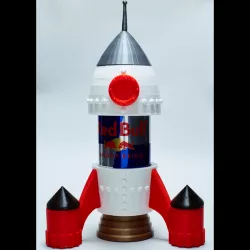 Rocket Ship Art Palette 250ml slim can