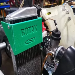 Rotax Max Radiator Duct
