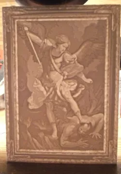 Saint Michael the Archangel Lithophane