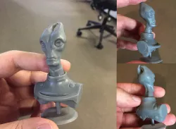 Salarian bust - Mass Effect