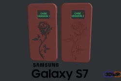 Samsung Galaxy S7 Rose Case