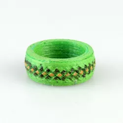 Serpentine ring
