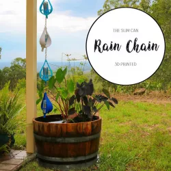 Slim Can Rain Chain
