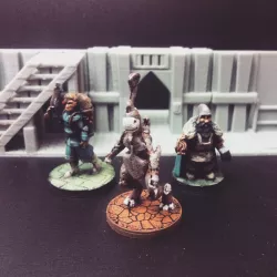 Sonorian Adventurer, 28mm Miniature
