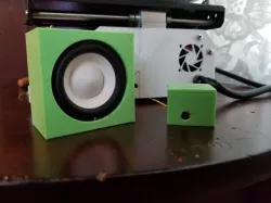 Speaker box (51mm speaker) Now Editable