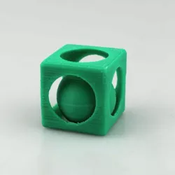 Sphere in a cube