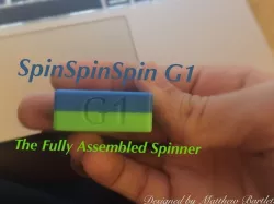 SpinSpinSpin, the BEARING-LESS Fidget Spinner