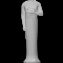 Statue of a Woman with a Hare as Votive Offering