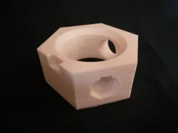 Torture Test Nut. Test your printer