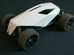 Toy RC Car Redesign - Skull Body