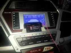 Universal treadmill phone mount