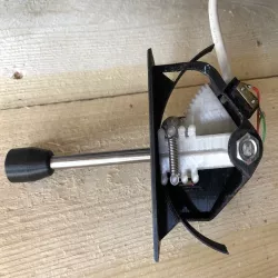 VFD direction/speed control lever mechanism