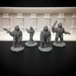 Yong Bu-Gong Racketeers (18mm scale)