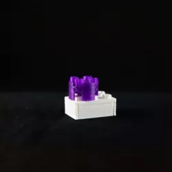 2x2 Circular Brick - Printable Lego Brick