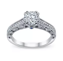 3D CAD Model For Wedding Ring In STL Format
