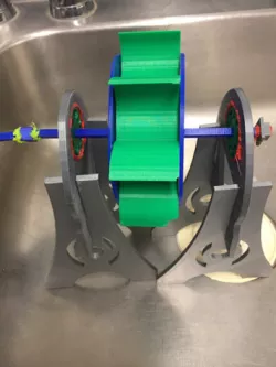 3D Printed Watermill