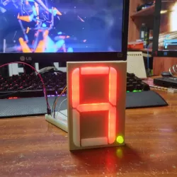 4" Seven Segment Display
