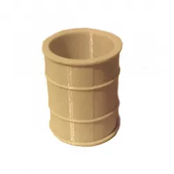 55 gallon drum sized trash can