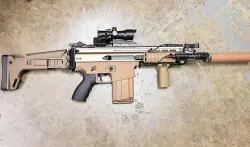 Airsoft ACR / Masada Stock adapter for WE SCAR (GBBR)