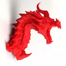 Alduin dragon Bust
