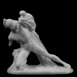 Alexander Fighting a The Jardin des Tuileries, Paris