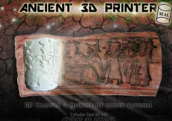 Ancient "3d printing" Technique (Cylinder Seal VA-243)