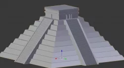 Ancient Mayan Pyramid- Temple of Kulkulcan