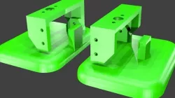 Android robot legs improved v2