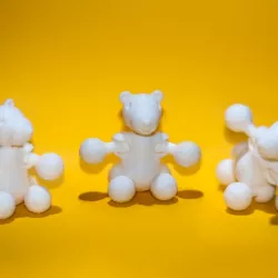 Articulated Teddy Bear