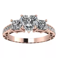 Beautiful Wedding Ring 3D CAD Model In STL Format