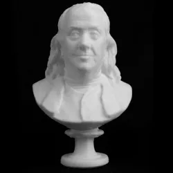 Benjamin Franklin at the MET, New York