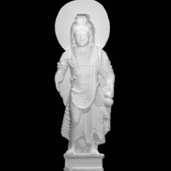 Bodhisattva Maitreya at the Guimet museum, Paris