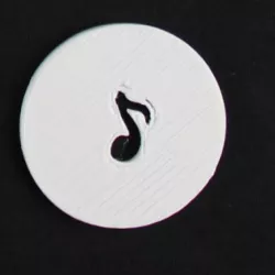 Bokeh filter - Musical Note