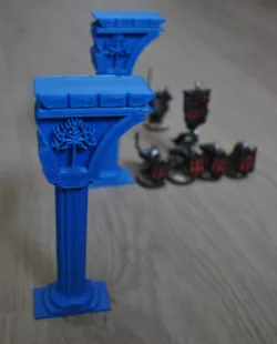 Broken column Gondor Scenography (Warhammer Scenography)