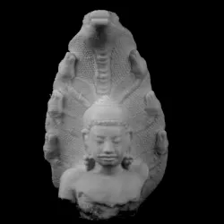 Buddha Protected by a Seven-headed Naga at The Metropolitan Museum of Art, New York