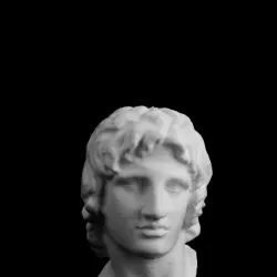 Bust of Alexander the Great at The British Museum, London