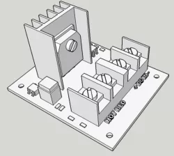 cbd-3d MOSFET enclosure