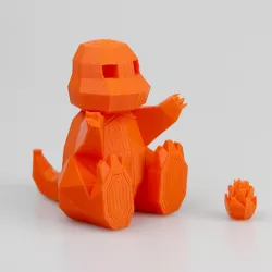 Charmander (Hi + Low Poly)